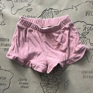 JCrew crewcuts terry shorts in pink size 6